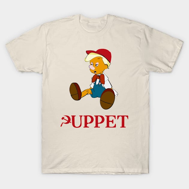 You're the Puppet! T-Shirt by mbrtsmith